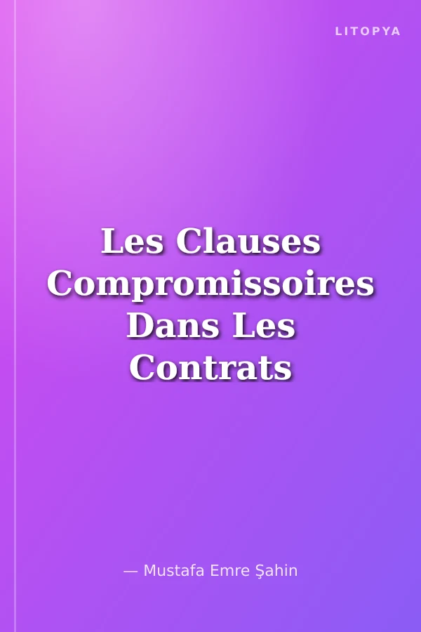 Les Clauses Compromissoires Dans Les Contrats de Concession en Droit Français et Turc