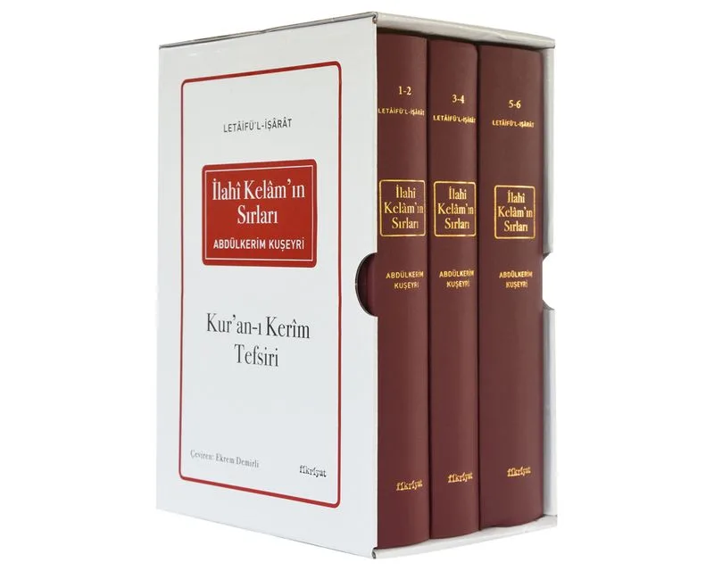 Letaifü'l-İşarat (6 Cilt Takım) İlahi Kelamın Sırları Kur'an-ı Kerim Tefsiri
