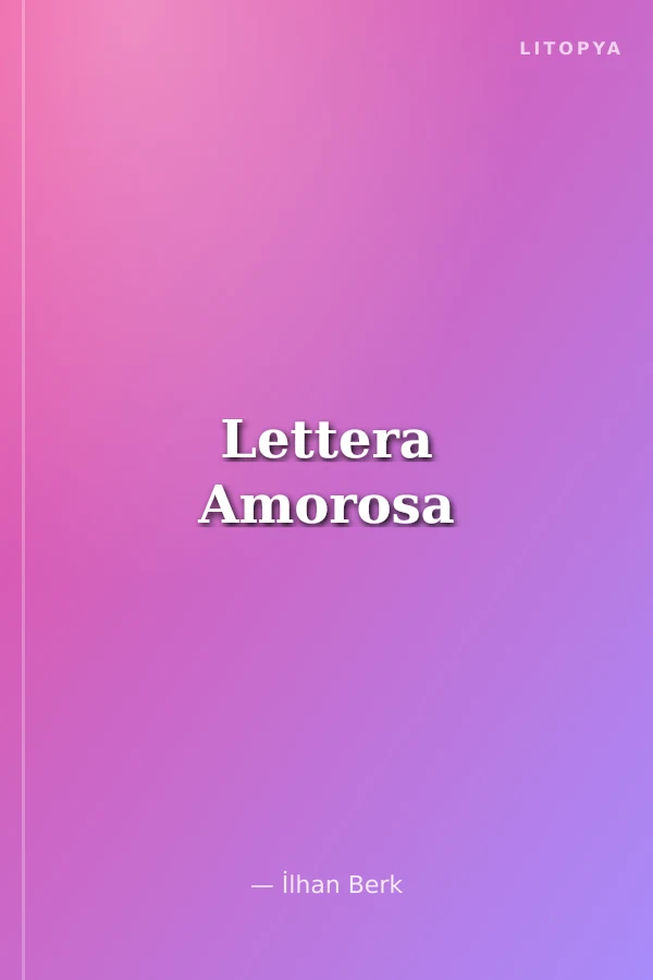 Lettera Amorosa