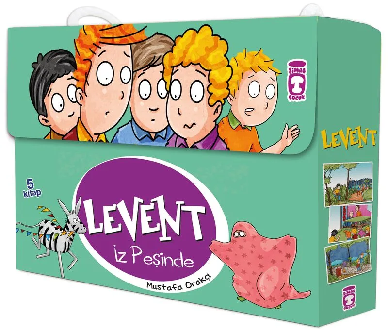 Levent İz Peşinde Set (5 Kitap)