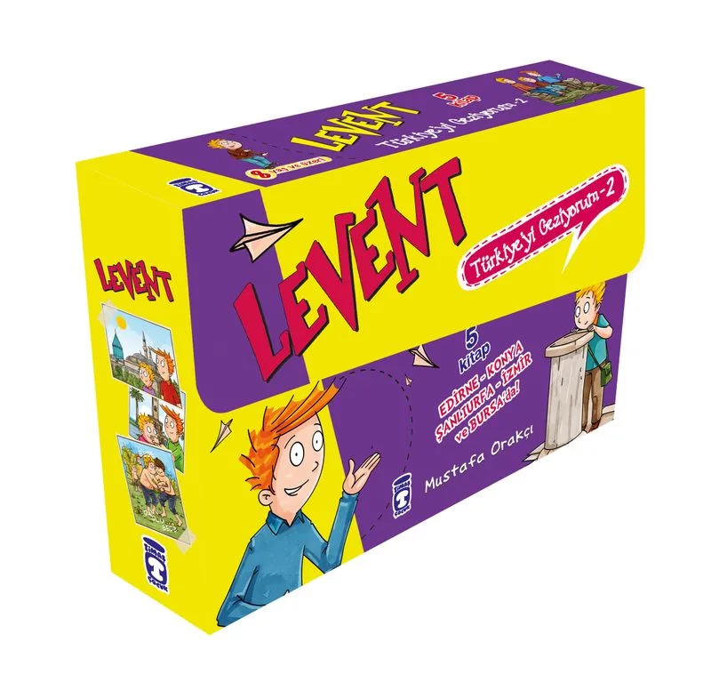 Levent Türkiye'yi Geziyorum -2 (5 Kitap Set)