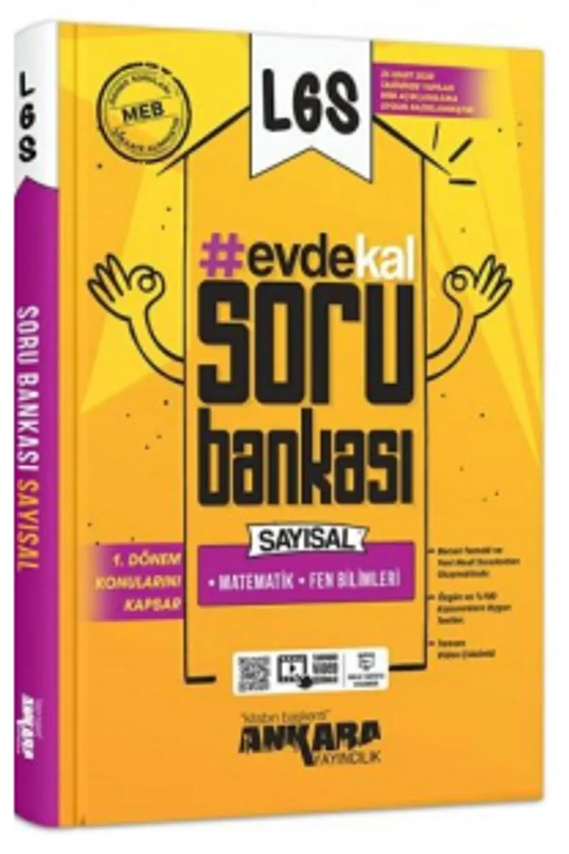 LGS 1. Dönem Evde Kal Sayısal Soru Bankası