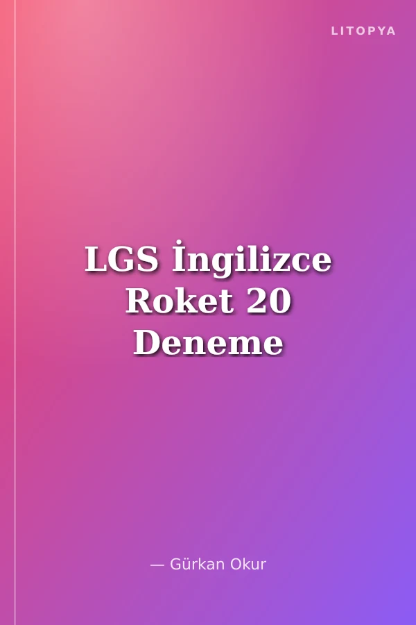 LGS İngilizce Roket 20 Deneme