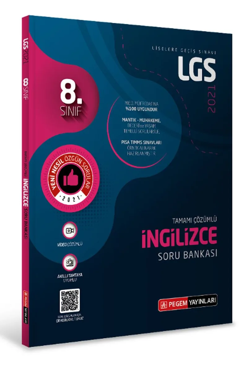LGS İngilizce Tamamı Çözümlü Soru Bankası