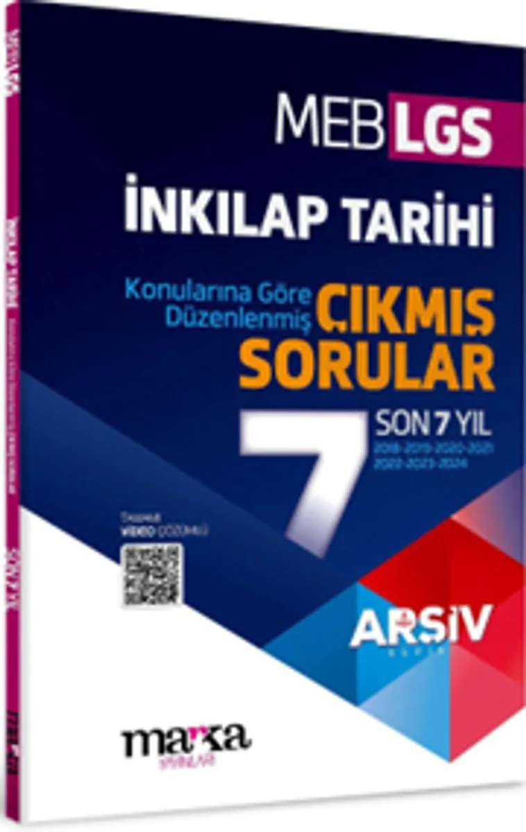 LGS İnkılap Tarihi Konularına Göre Düzenlenmiş Son 7 Yıl Çıkmış Sorular