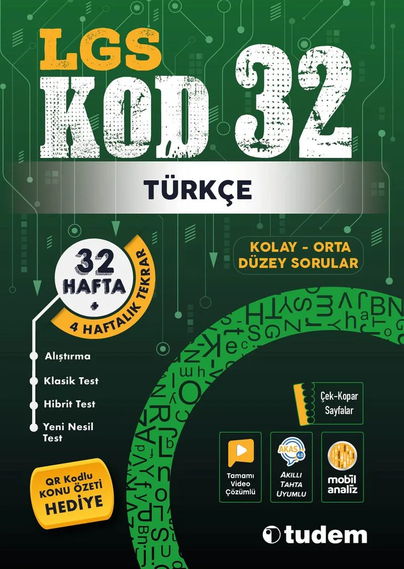 LGS Kod 32 Türkçe