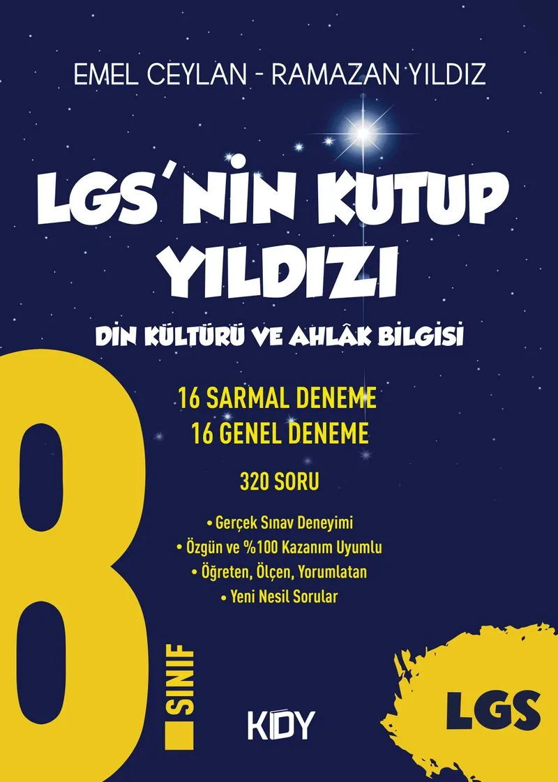 LGS'nin Kutup Yıldızı Din Kültürü ve Ahlak Bilgisi 8. Sınıf