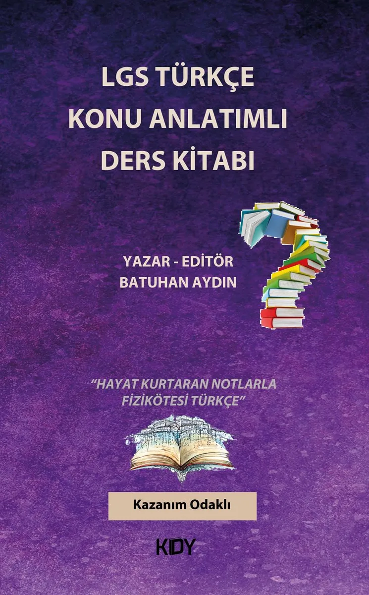 LGS Türkçe Konu Anlatımlı Ders Kitabı