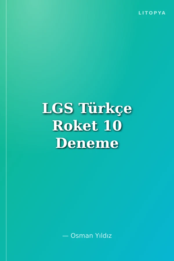 LGS Türkçe Roket 10 Deneme