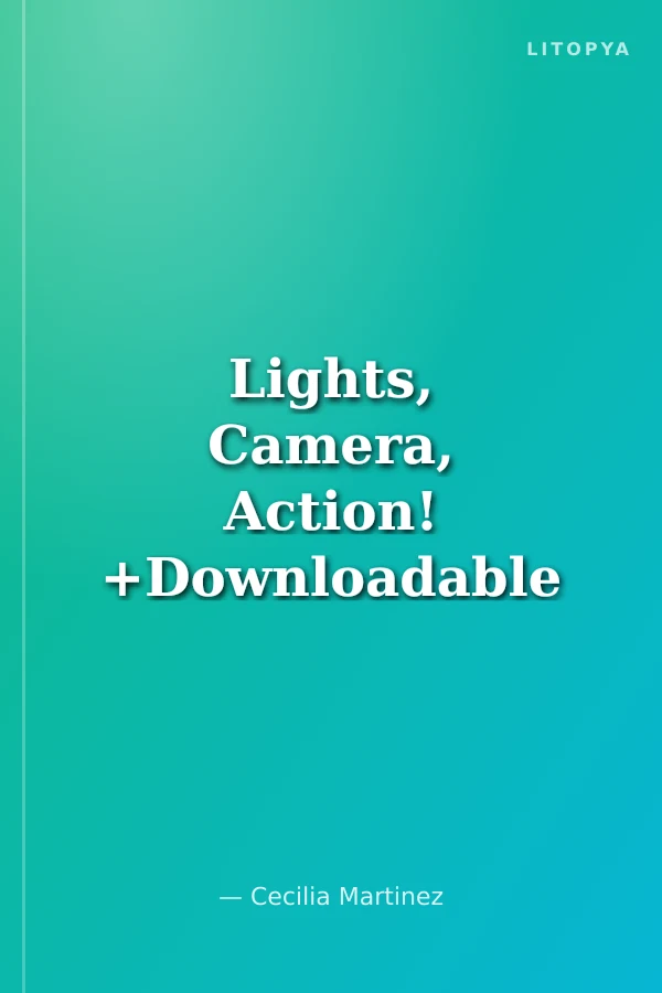 Lights, Camera, Action! +Downloadable Audio (Compass Readers 6) B1
