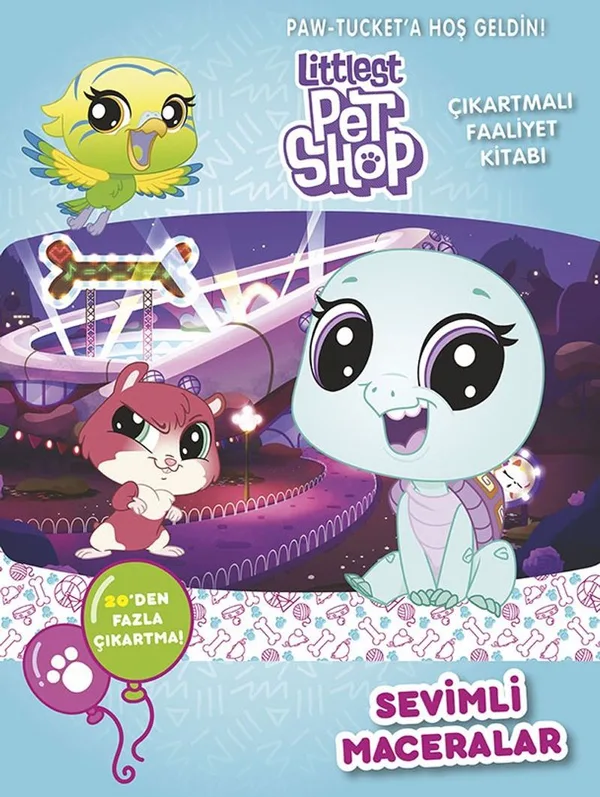 Little Pet Shop - Sevimli Maceralar Çıkartmalı Faaliyet Kitabı