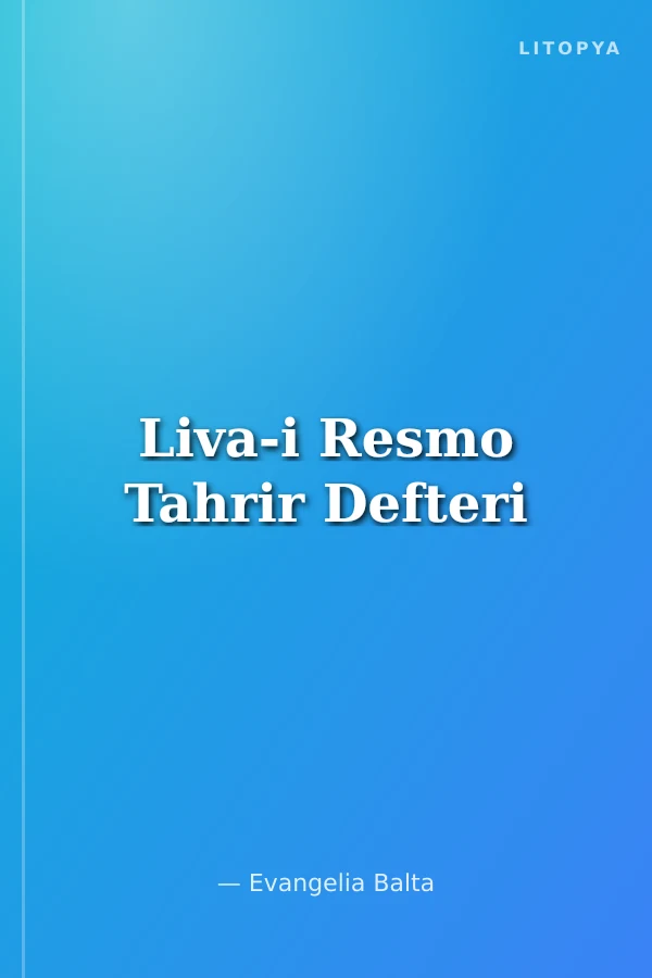 Liva-i Resmo Tahrir Defteri