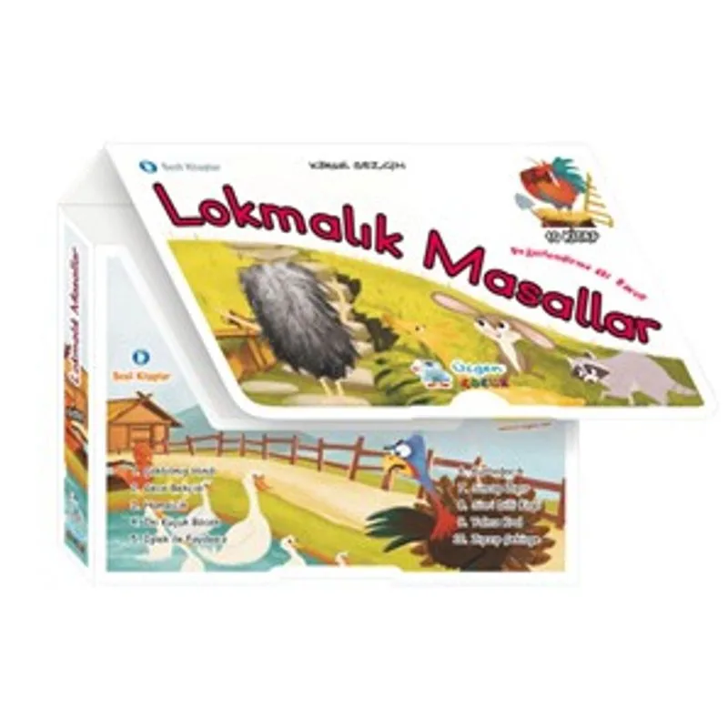 Lokmalık Masallar (Kutulu 10 Kitap)