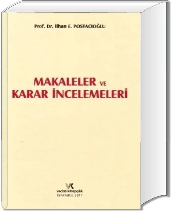 Makaleler ve Karar İncelemeleri
