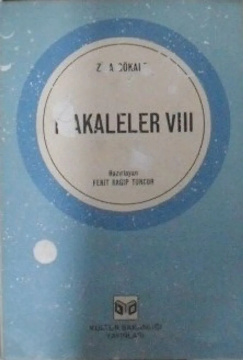 Makaleler VIII (Halka Doğru Mecmuasında Yayınlanan Yazılar) (4-D-32)