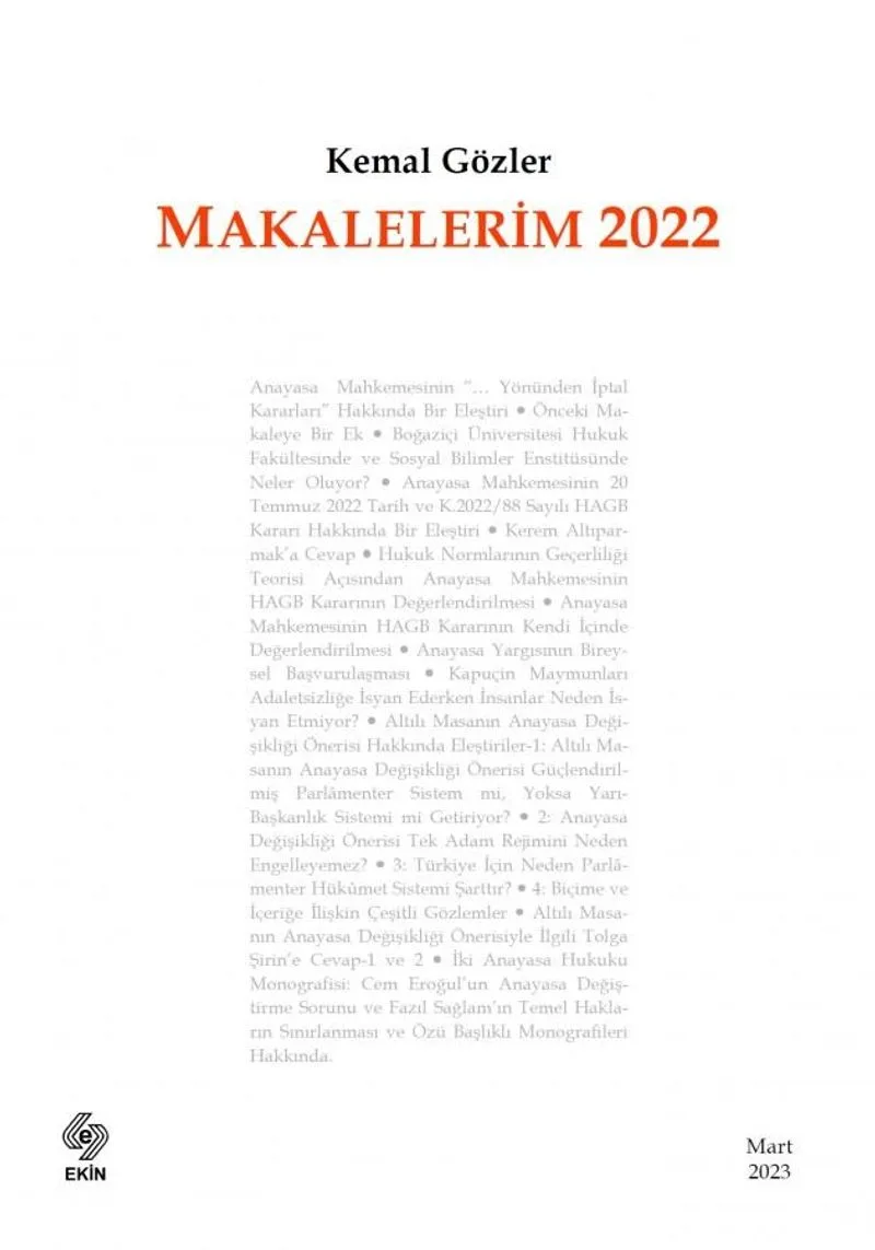 Makalelerim 2022