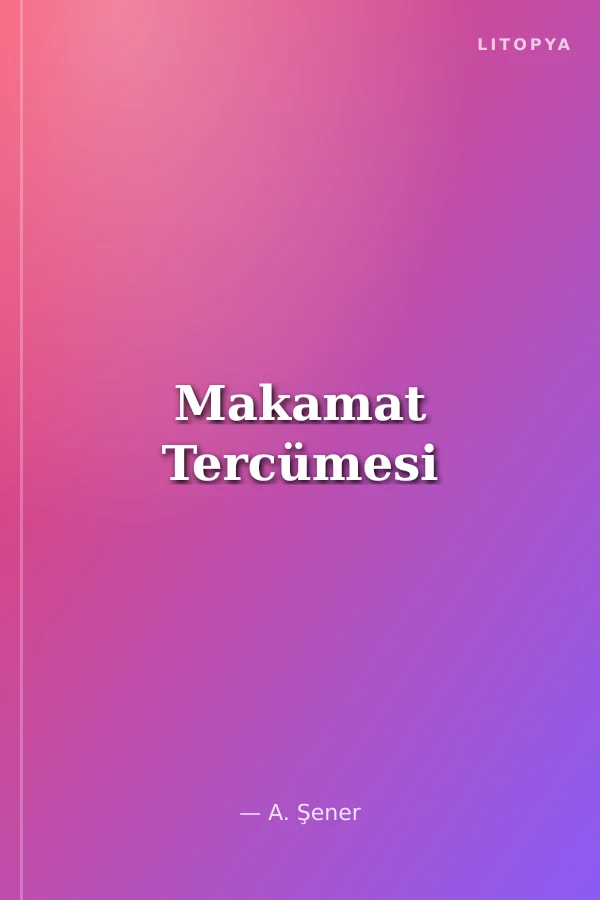 Makamat Tercümesi