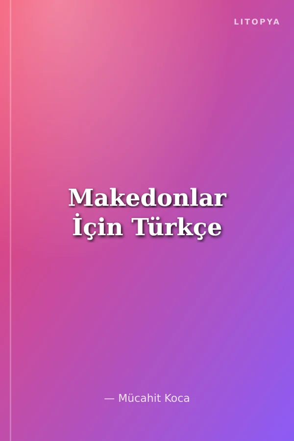 Makedonlar İçin Türkçe