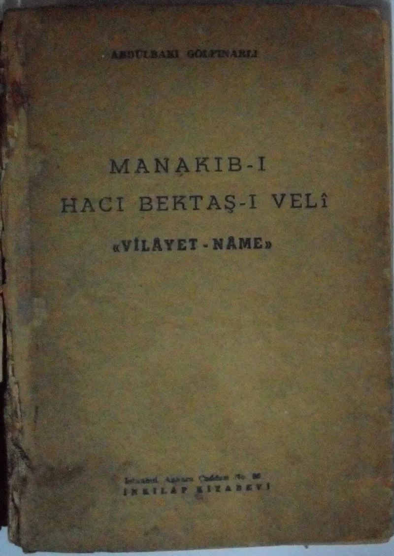 Manakıb-ı Hacı Bektaş-ı Veli / Vilayet-Name/ 22-A-17