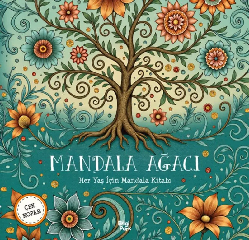 Mandala Ağacı / Her Yaş İçin Mandala Çek Kopar