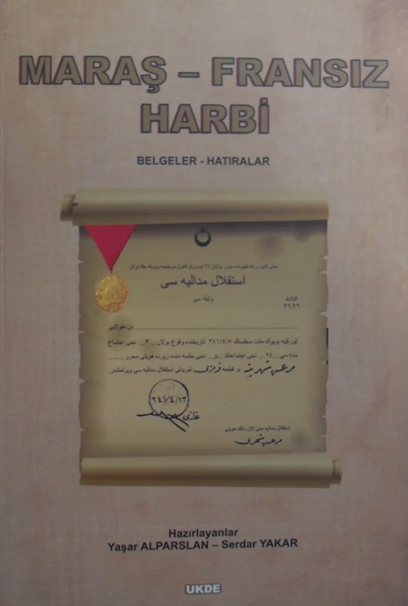 Maraş Fransız Harbi Belgeler Hatıralar / 10-C-12