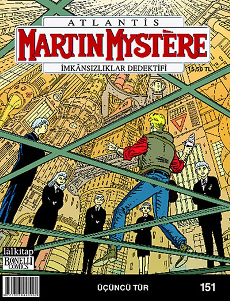 Martin Mystere İmkansızlıklar Dedektifi Sayı:151 Üçüncü Tür