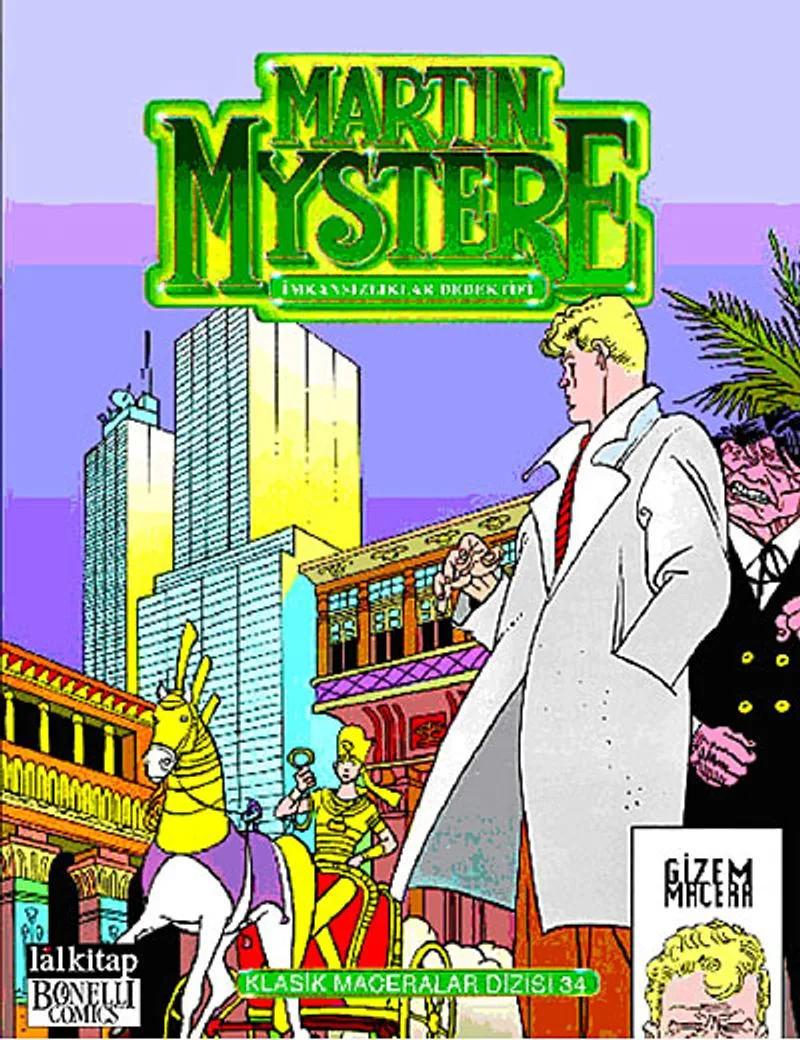 Martin Mystere Klasik Maceralar Dizisi 34