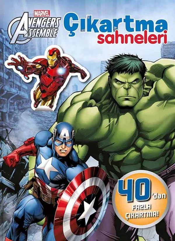 Marvel Avengers Assemble Çıkartma Sahneleri