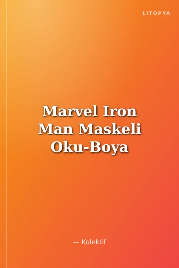 Marvel Iron Man Maskeli Oku-Boya