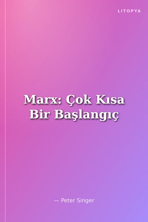 Marx: Çok Kısa Bir Başlangıç
