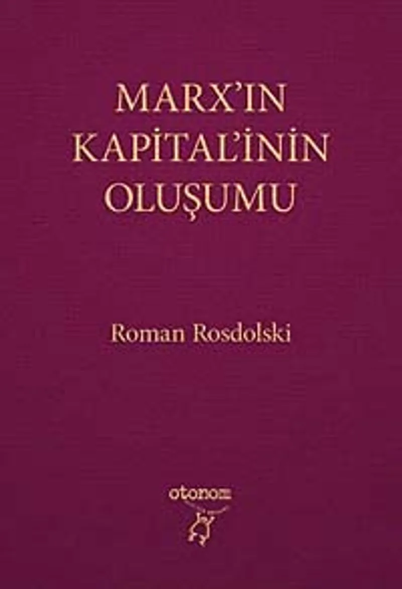 Marx'ın Kapital'inin Oluşumu