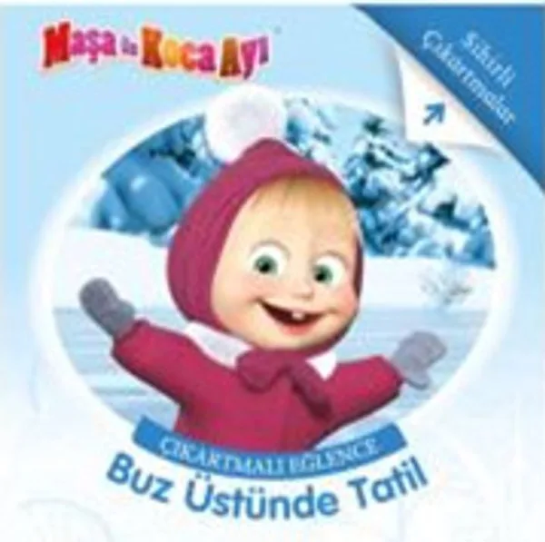 Maşa İle Koca Ayı - Buz Üstünde Tatil Çıkartmalı Eğlence