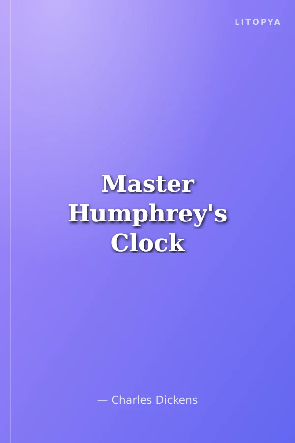 Master Humphrey's Clock