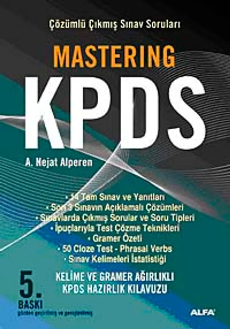 Mastering KPDS Çözümlü Çıkmış Sınav Soruları&&