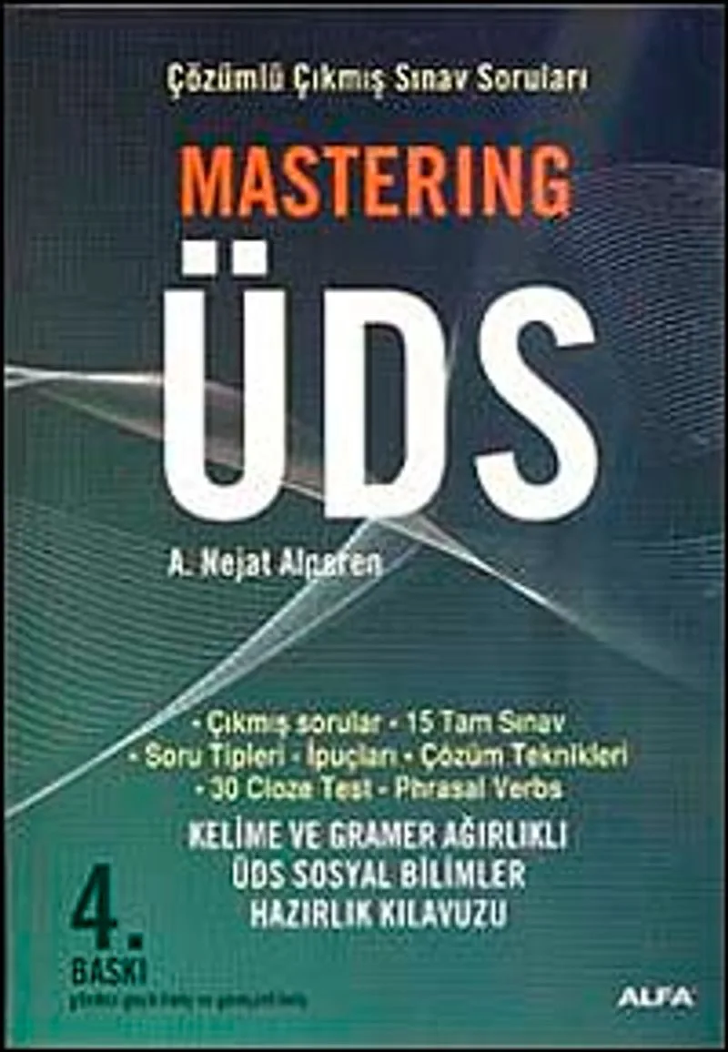 Mastering ÜDS Çözümlü Çıkmış Sınav Soruları