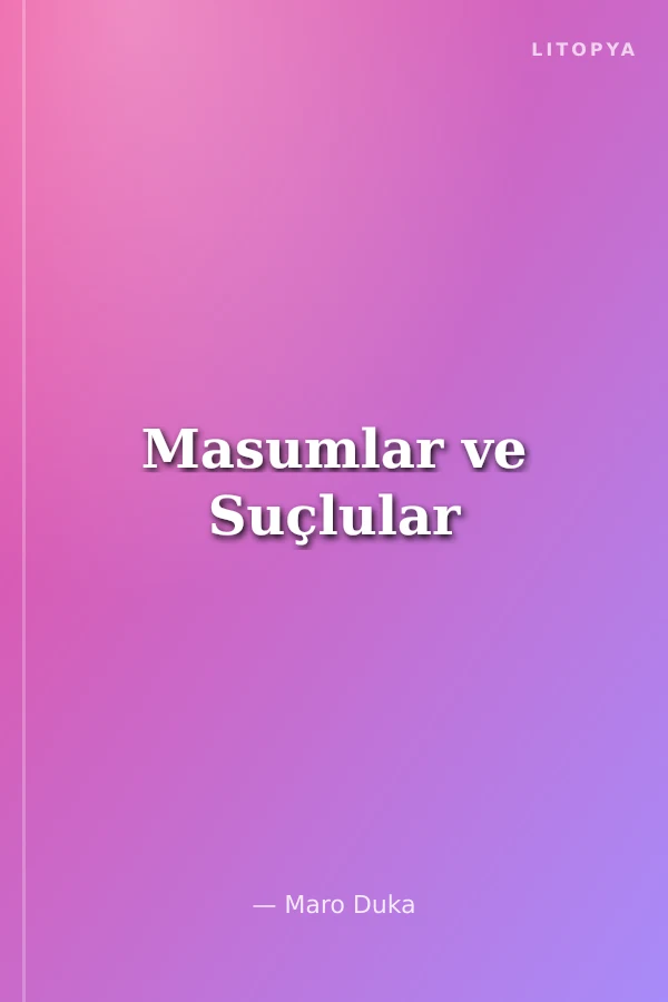 Masumlar ve Suçlular