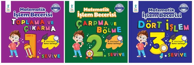 Matematik İşlem Becerisi Seti (3 Kitap)