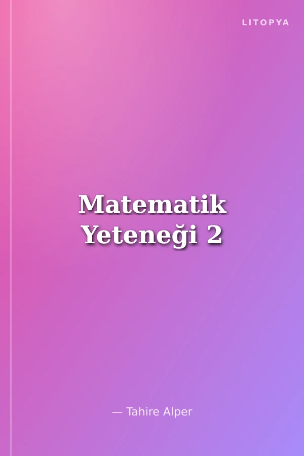 Matematik Yeteneği 2