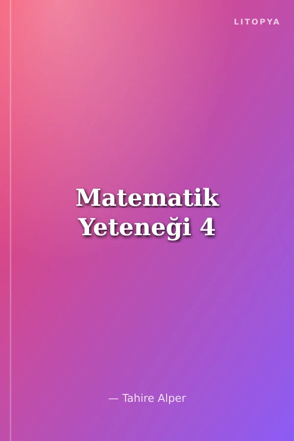 Matematik Yeteneği 4