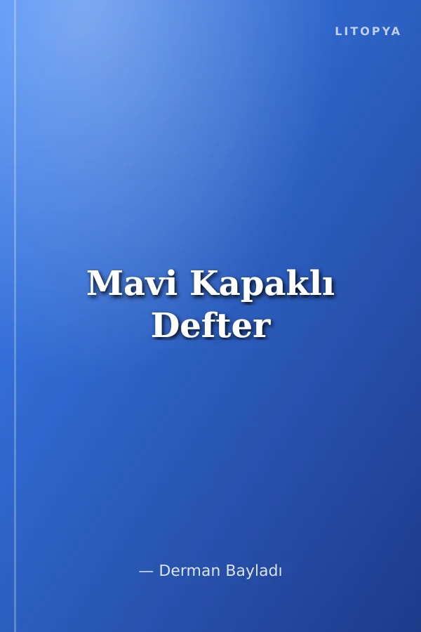Mavi Kapaklı Defter