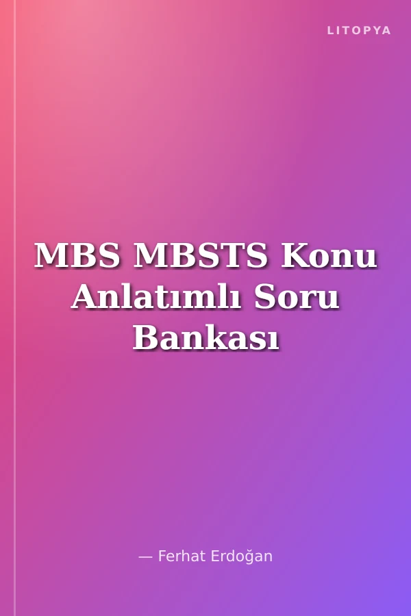MBS MBSTS Konu Anlatımlı Soru Bankası