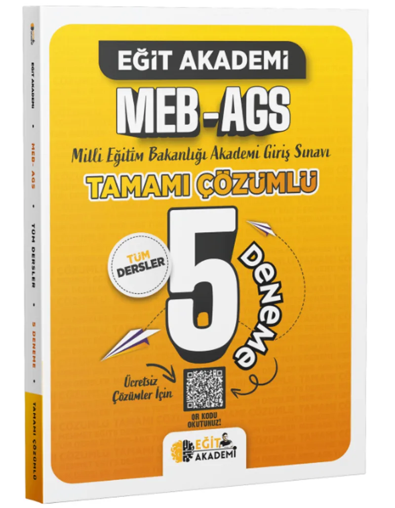 MEB-AGS Tamamı Çözümlü 5 Deneme
