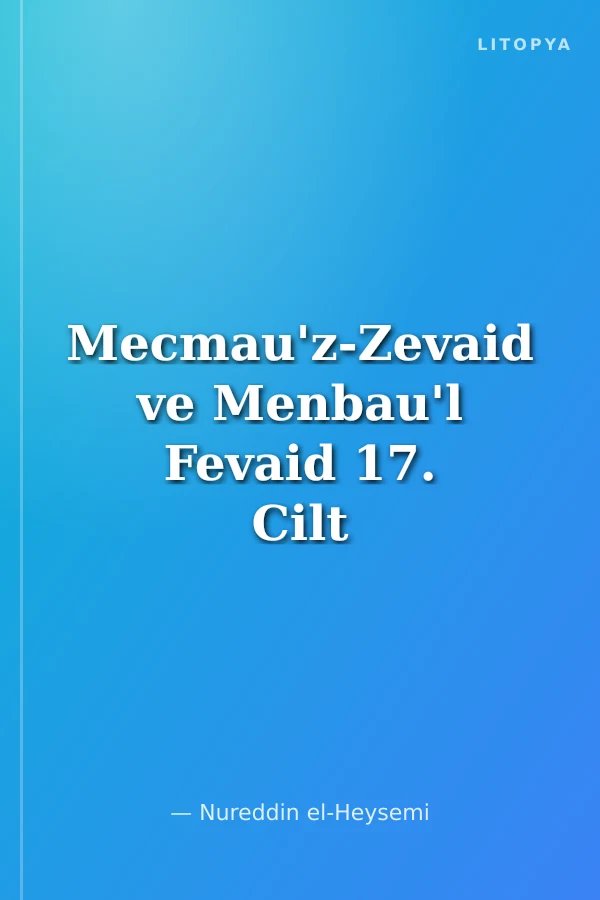 Mecmau'z-Zevaid ve Menbau'l Fevaid 17. Cilt