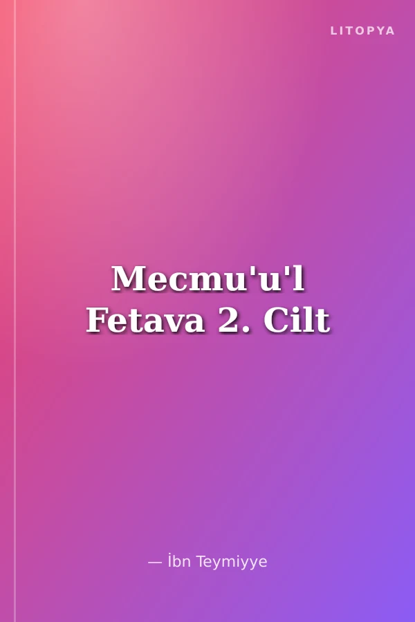Mecmu'u'l Fetava 2. Cilt