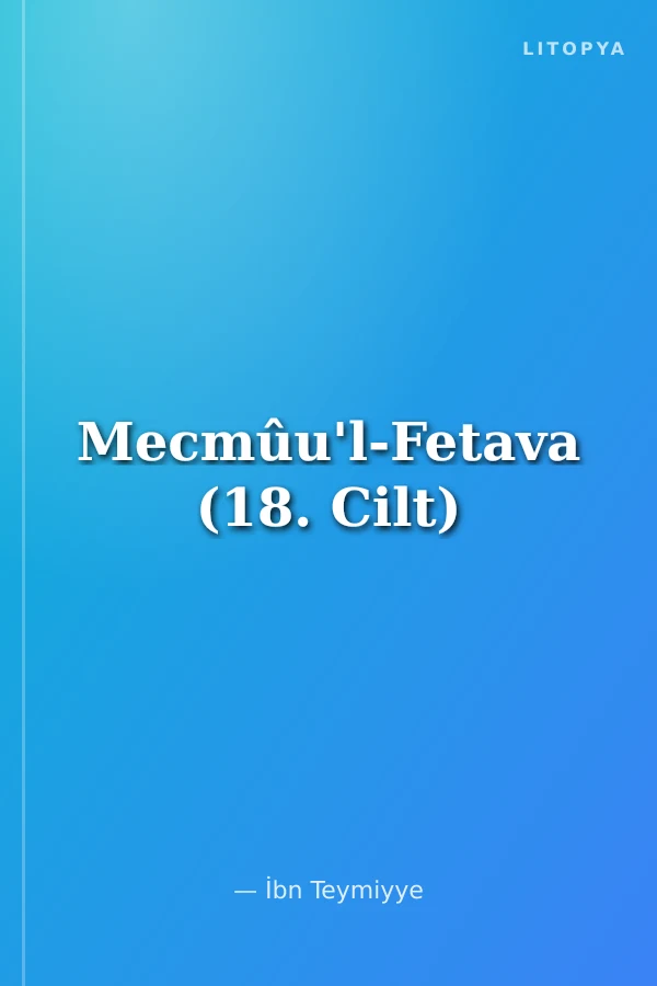 Mecmûu'l-Fetava (18. Cilt)