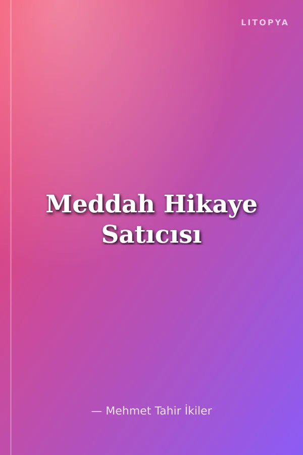 Meddah Hikaye Satıcısı
