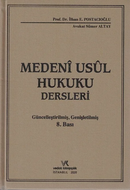 Medenî Usûl Hukuku Dersleri