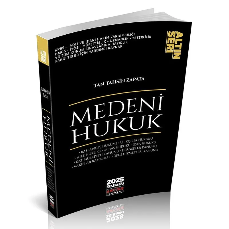 Medeni Hukuk Konu Anlatımı / Altın Seri