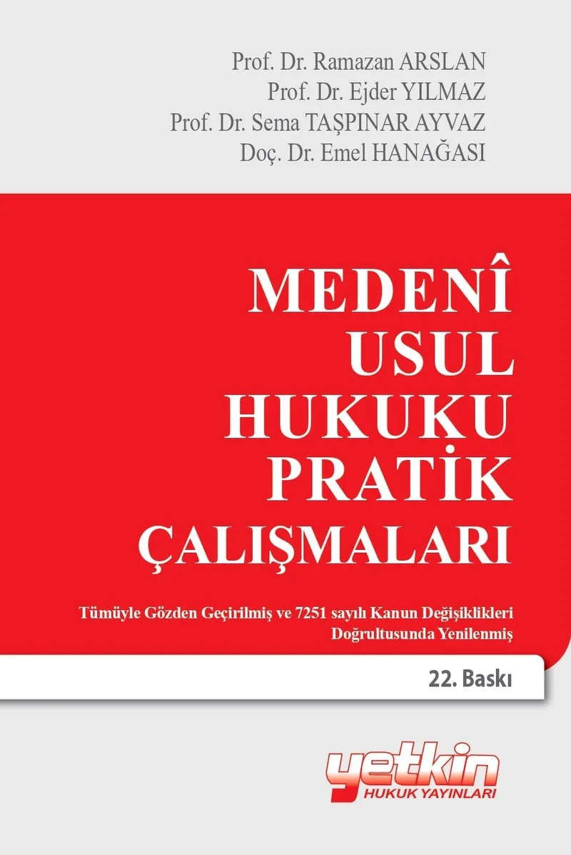 Medeni Usul Hukuku Pratik Çalışmaları