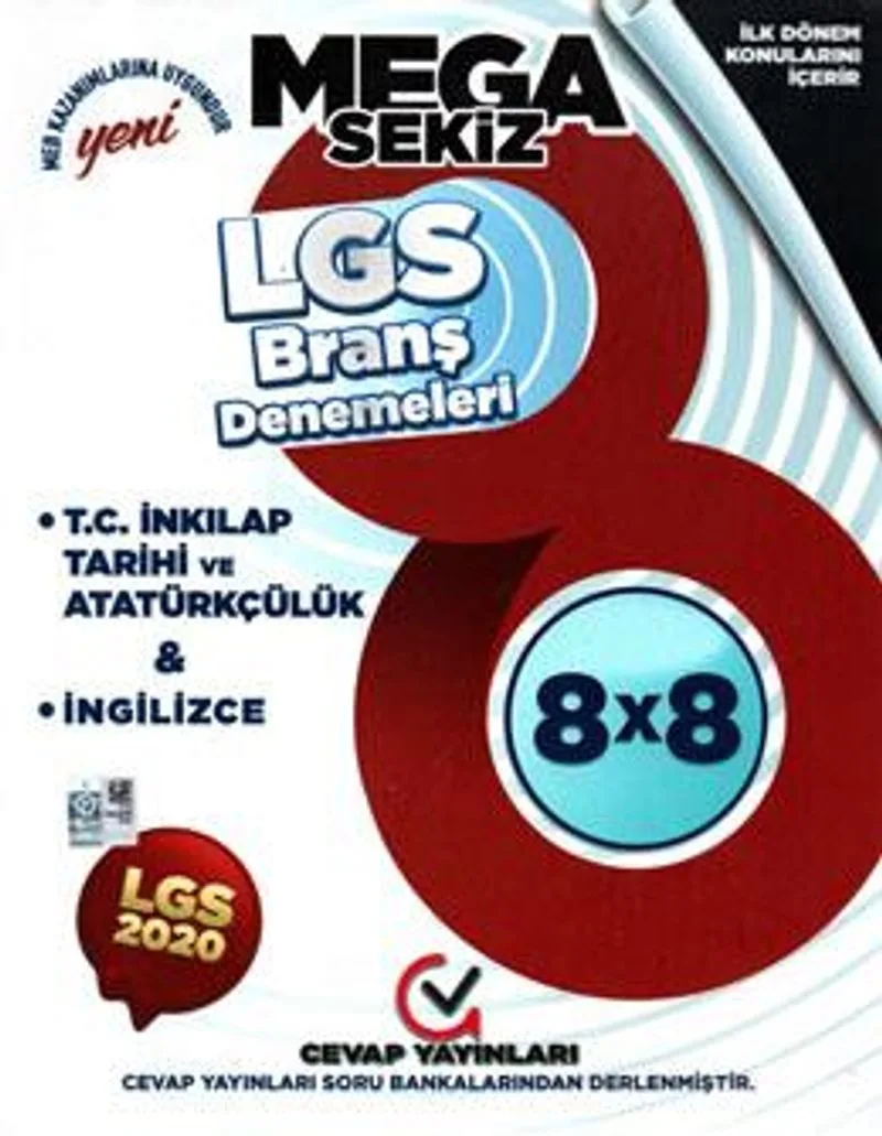 Mega 8 LGS Branş T.C. İnkılap Tarihi - İngilizce Deneme